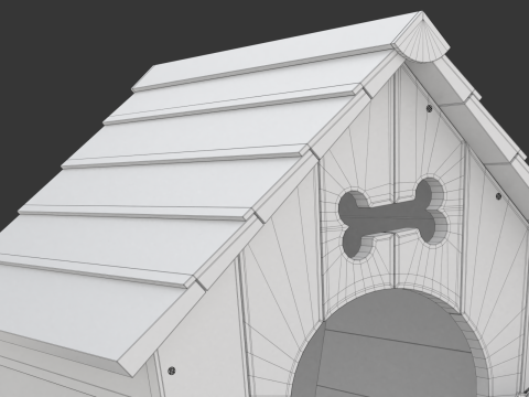 Dog House 3D Модель