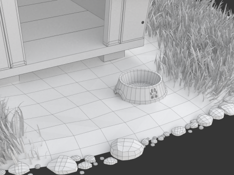 Dog House 3D Модель