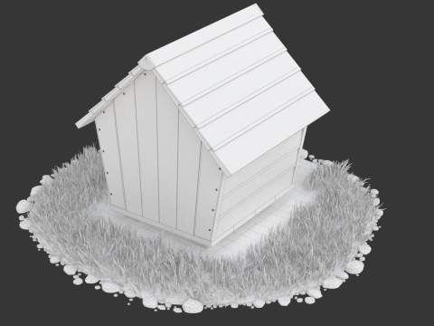 Dog House 3D Модель
