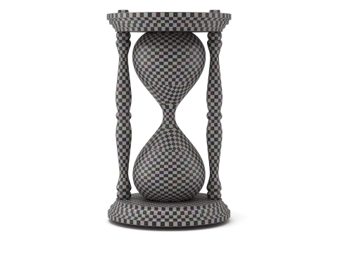 Animaci&oacute;n de reloj de arena Modelo 3D