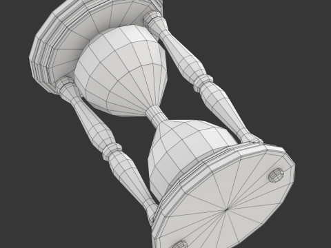 Hourglass animation 3D 模型