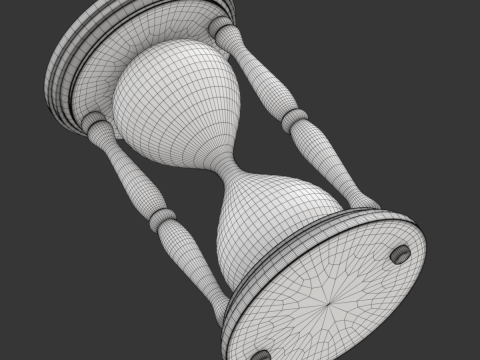Hourglass animation 3D 模型
