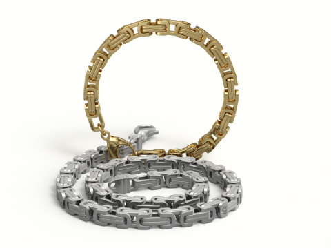 King Chain V1 3D मॉडल
