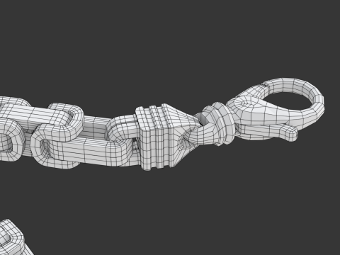 King Chain V1 3D मॉडल