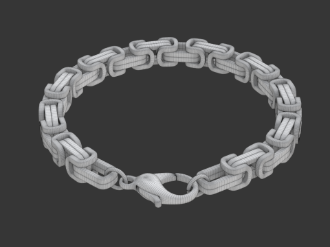 King Chain V1 3D मॉडल
