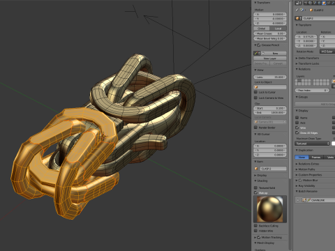 King Chain V2 3D 모델