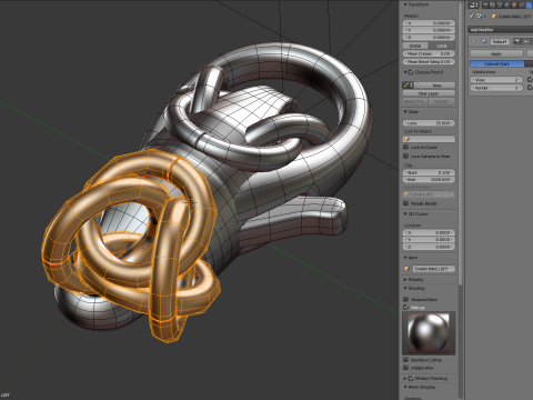 King Chain V3 3D Model
