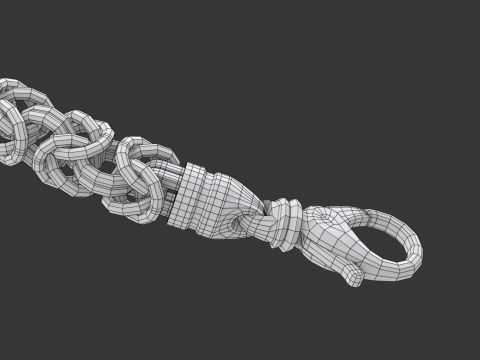 King Chain V3 3D Model