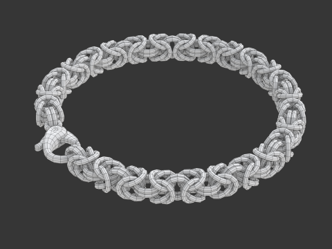 King Chain V3 3D Model