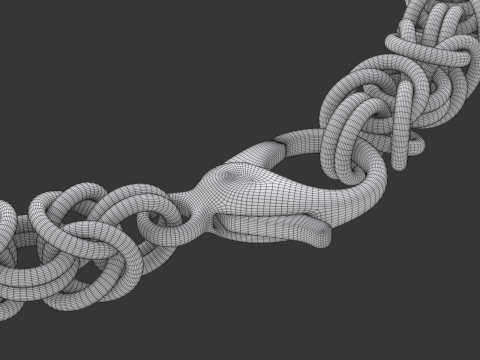 King Chain V3 3D Model