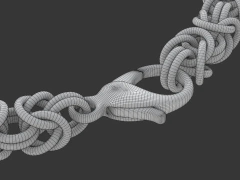 King Chain V3 3D Model