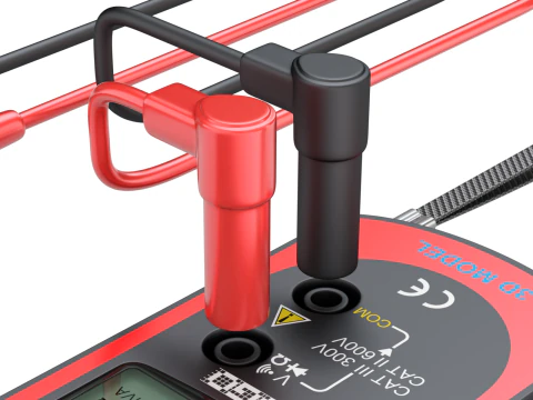 Digital Clamp Meter 3D Model