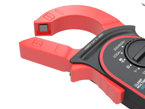 Digital Clamp Meter 3D Model