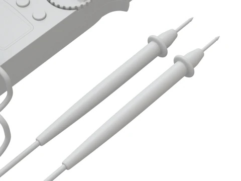 Digital Clamp Meter 3D Model