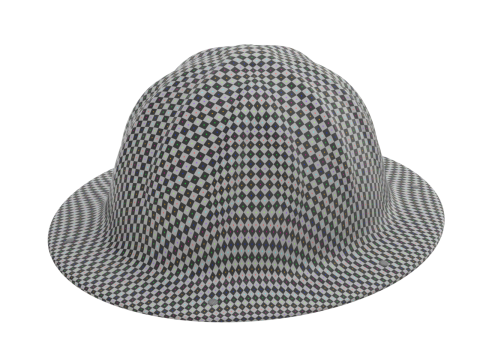 Skull Bucket Aluminum Hard Hat Modelo 3D