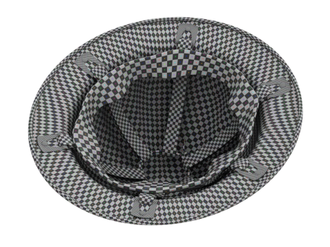 Skull Bucket Aluminum Hard Hat Modelo 3D