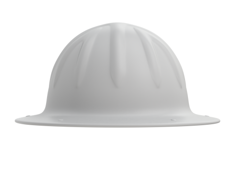 Skull Bucket Aluminum Hard Hat Modelo 3D
