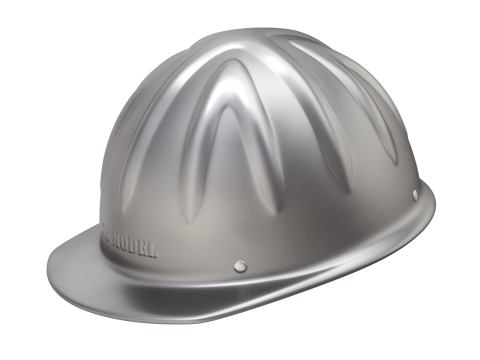 Skull Bucket Aluminum Hard Cap shell only 3D Model