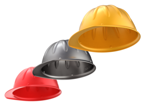 Skull Bucket Aluminum Hard Cap shell only 3Dモデル
