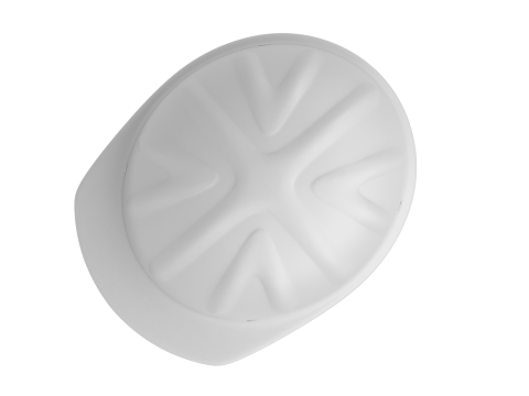 Skull Bucket Aluminum Hard Cap shell only 3Dモデル
