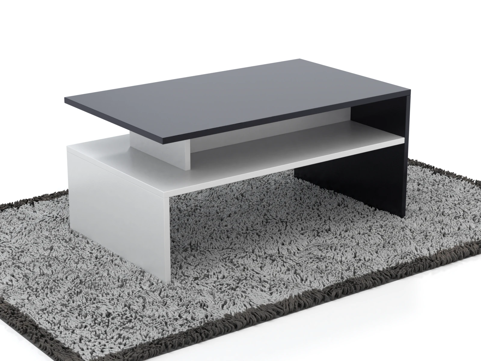 Coffee Table Model-1 with Carpet 3D Model .c4d .max .obj .3ds .fbx .stl .blend 