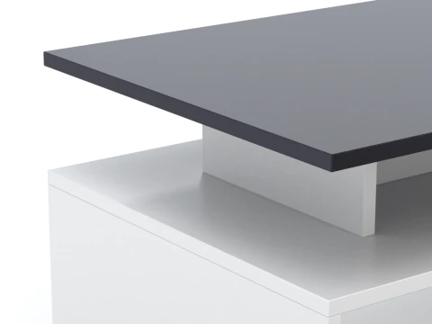 Coffee Table Model-1 with Carpet 3D Model