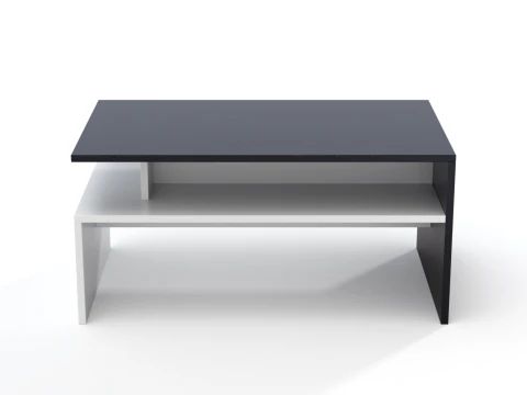 Coffee Table Model-1 with Carpet 3D Model