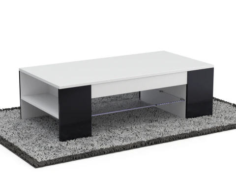 Журнальний столик Модель-4 з килимом 3D Модель
