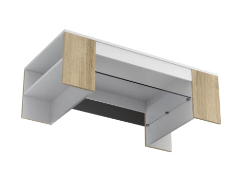 Coffee Table Model-4 with Carpet 3D Model