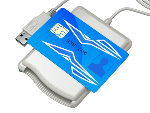Smart Card Reader 3D Модель