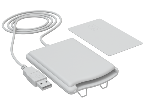 Smart Card Reader 3D Модель