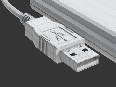 Smart Card Reader 3D Модель