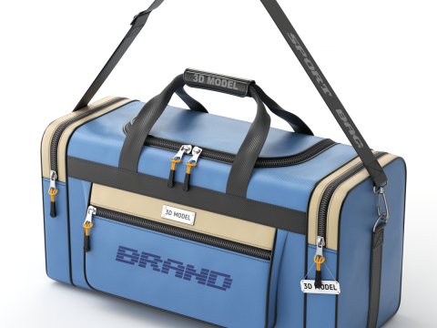 Sport Travel Bag 3D-Modell