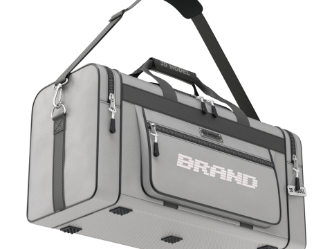 Sport Travel Bag 3D Model