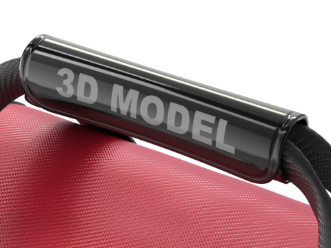 Sport Travel Bag 3D Model