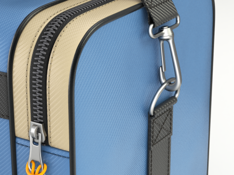 Sport Travel Bag 3D Model