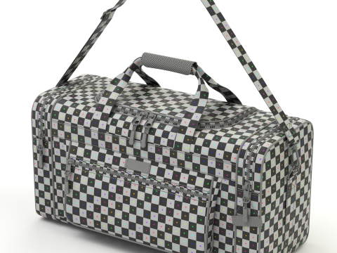 Sport Travel Bag 3D Model