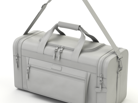 Sport Travel Bag 3D Model