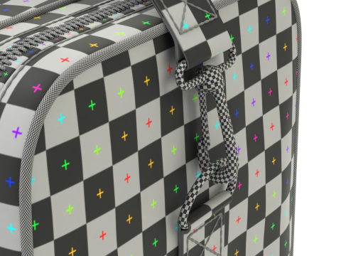 Sport Travel Bag 3D Model