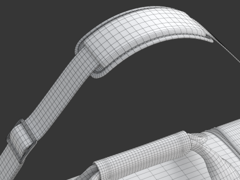 Sport Travel Bag 3D Model