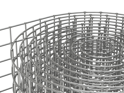 Adaptable Hardware Cloth Wire 3D Model