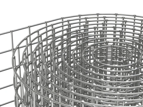 Uyarlanabilir Donanım Kumaş Teli 3D Model