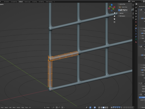 Adaptable Hardware Cloth Wire 3D Model