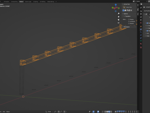 Adaptable Hardware Cloth Wire 3D Model