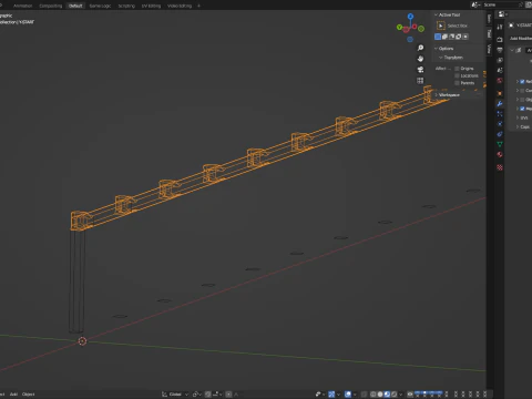 Uyarlanabilir Donanım Kumaş Teli 3D Model