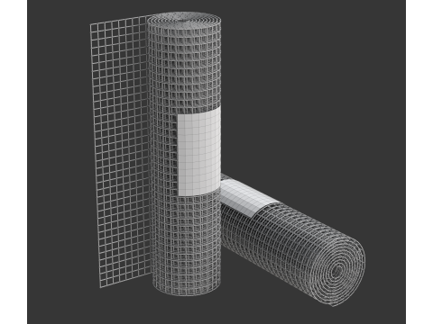 Adaptable Hardware Cloth Wire 3D Model
