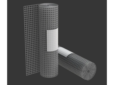 Uyarlanabilir Donanım Kumaş Teli 3D Model