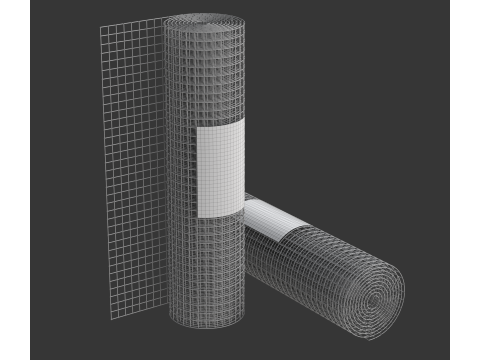 Adaptable Hardware Cloth Wire 3D Model