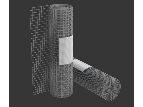 Uyarlanabilir Donanım Kumaş Teli 3D Model