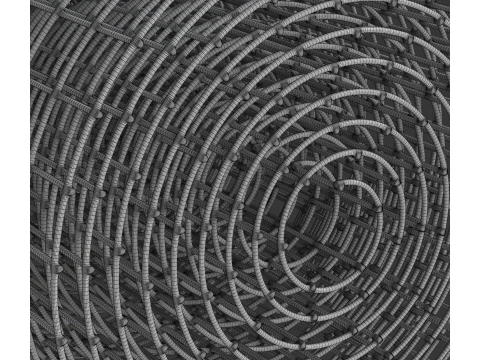 Uyarlanabilir Donanım Kumaş Teli 3D Model